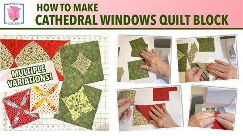 Cathedral Window Quilt Block