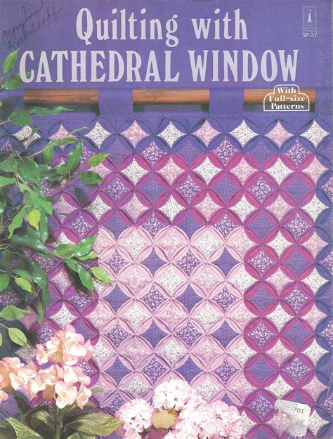 Cathedral Window Quilt Pattern Book