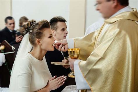 Catholic Wedding Ceremony Communion