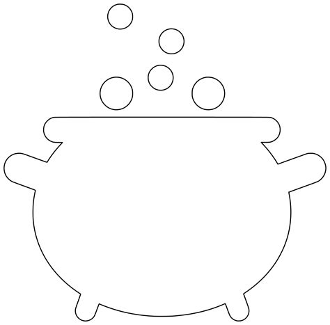 Cauldron Templates Printable