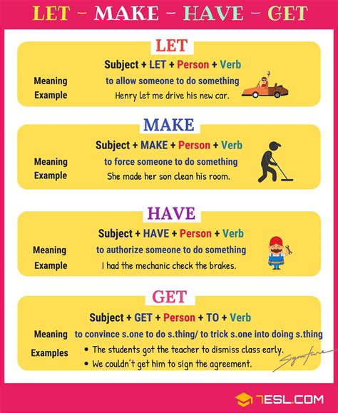 Description of Causative Verbs