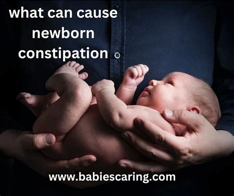 Causes of newborn constipation