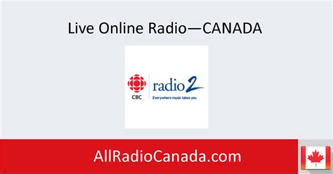 CBC Radio 2 Online Streaming