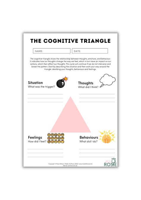 Cbt Triangle Worksheet 2