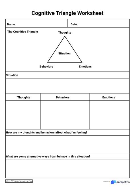 Cbt Triangle Worksheet 3