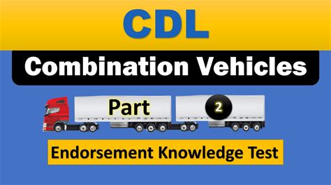 CDL Combination Vehicles Test