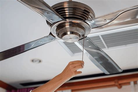 Ceiling fans for cooling