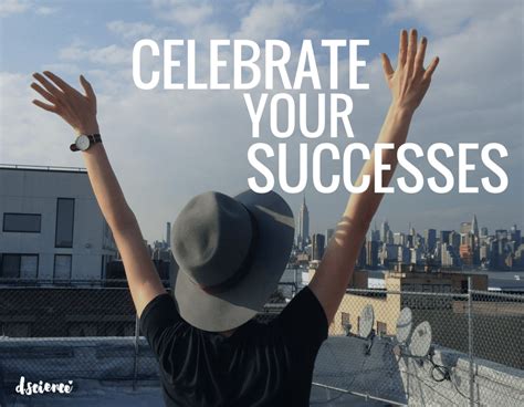 Celebrate your successes