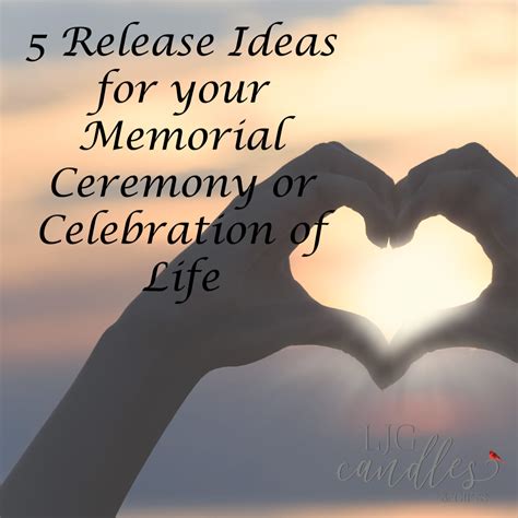 Celebration of life ceremony ideas example