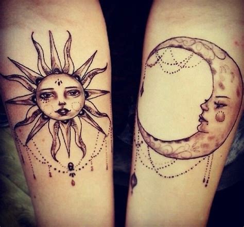 Celestial Symbol Tattoos