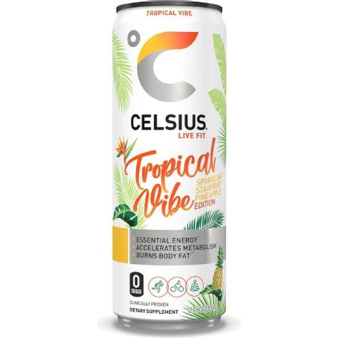 Celsius tequila cocktail