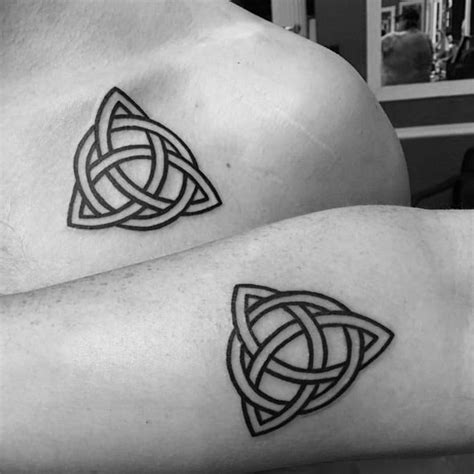 Celtic knot tattoos for brothers