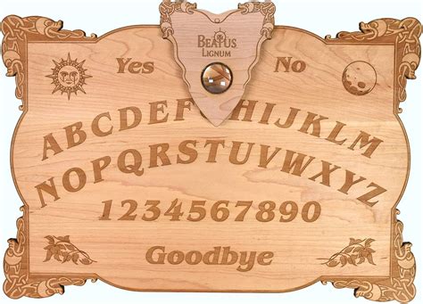 A Celtic Ouija board printable