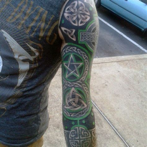 Celtic sleeve tattoo design