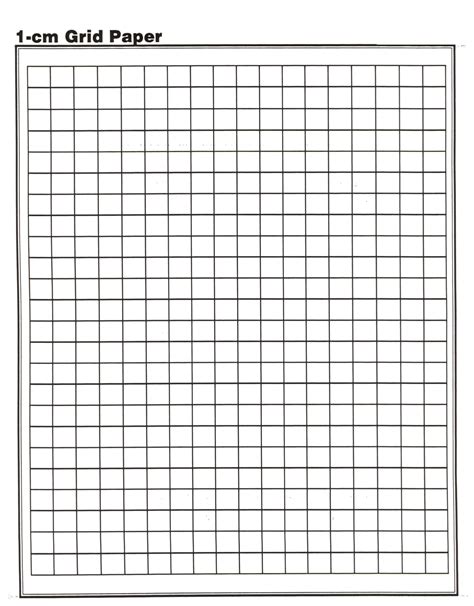 Image of centimeter graph paper