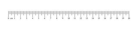 Centimeter Ruler for Sewing Image