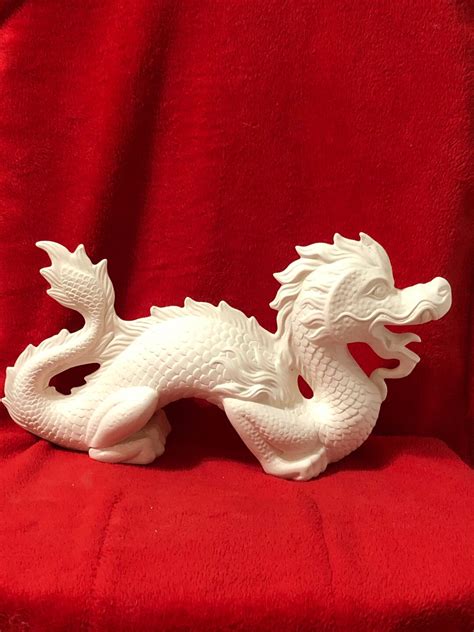 Ceramic Chinese Dragon Head Template