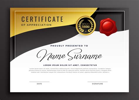 Certificate of Appreciation Template Free