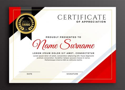 Certificate Template 9