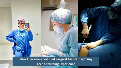 Certified Surgical Assistant in a hospital setting