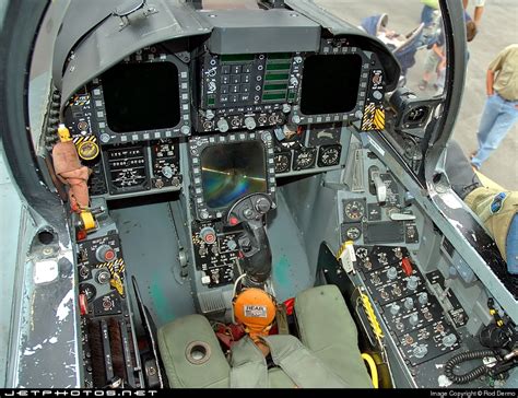 A CF-188 Hornet cockpit