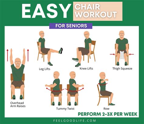 Chair exercise for seniors