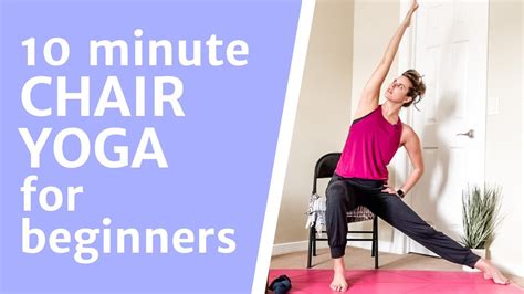 Getting Started with Chair Yoga