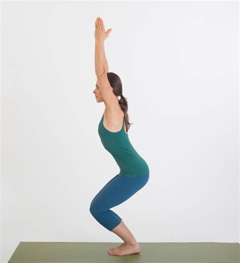 Chair yoga weight loss pose 1