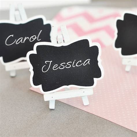 Chalkboard Table Place Card