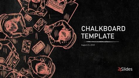 Chalkboard Template for PowerPoint Presentations