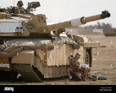 Challenger 2 Tank in Iraq