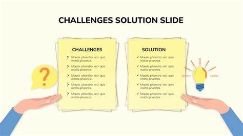 Why Use Challenges and Solutions Slide Templates