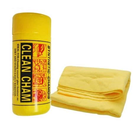 Chamois cloth cleaning products