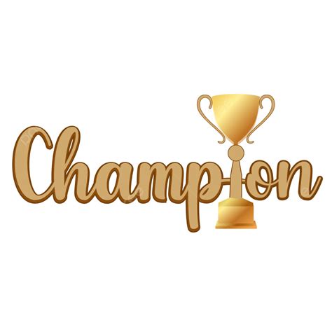 Champion Word Image