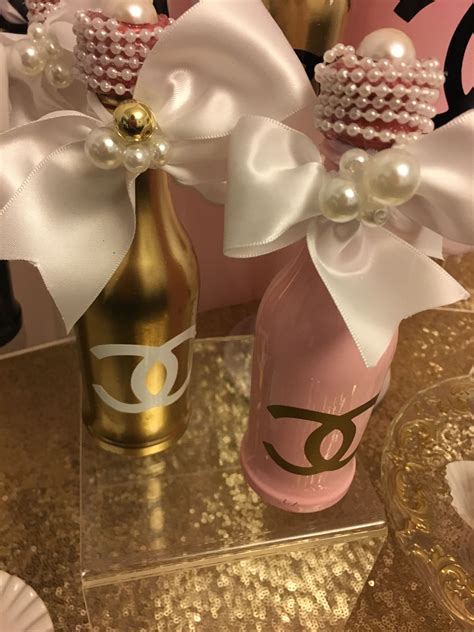 Chanel-inspired party favors