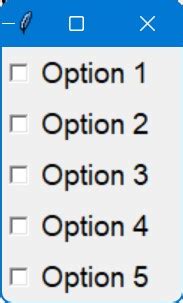 Change Checkbox Font Size