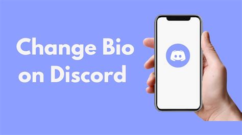 Change Discord Bio