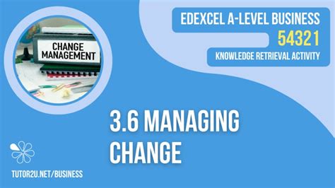 Change management improvement