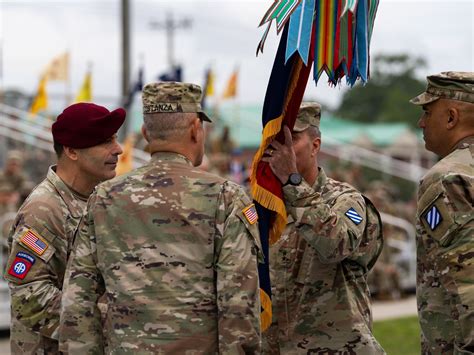 Change of command ceremony