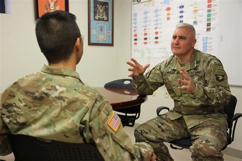 Chaplain Officer providing counseling