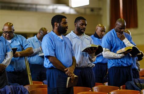 Chaplain in a prison setting