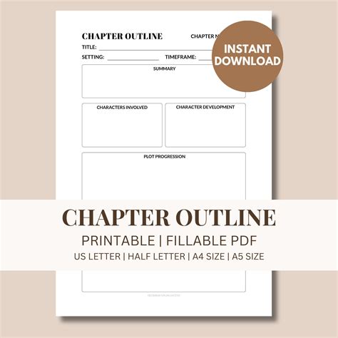 Chapter Outline Template