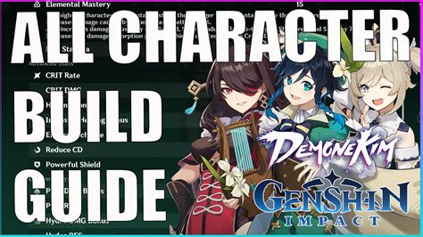 Character Build Guides