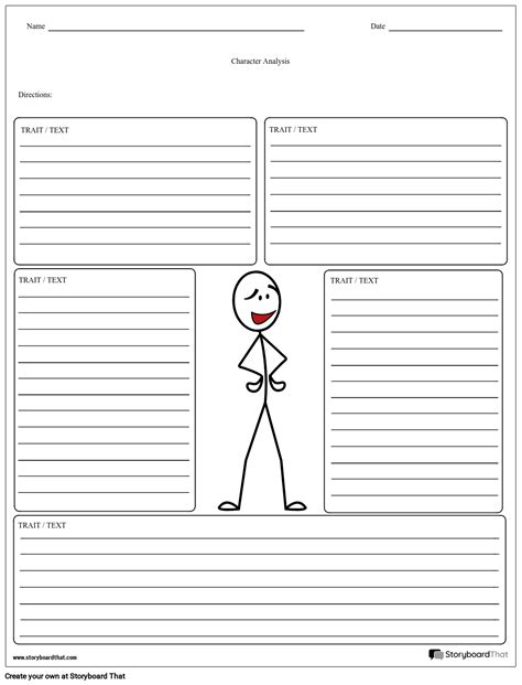 Character study template