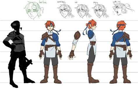 Character Turnaround Sheets Template