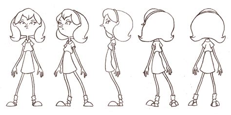 Character Turnaround Sheets Examples Gallery 5