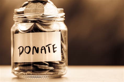 Making charitable donations in memory