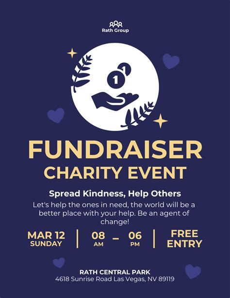 Charity Event Flyer Template