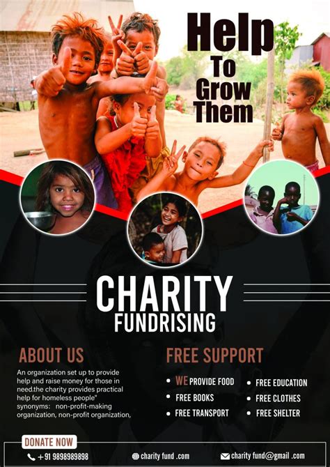 Charity Event Flyer Template