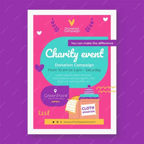 Charity Event Invitation Template